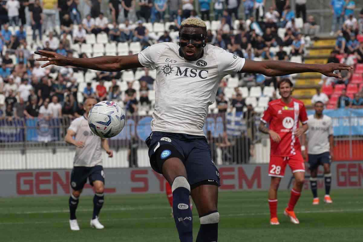 Victor Osimhen addio Napoli