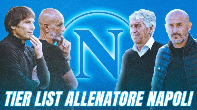 Tier List sull&#039;allenatore del Napoli