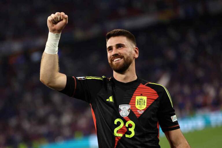 Unai Simon Spagna infortunio europei