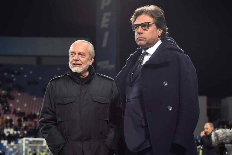 Mercato Juve beffa per Giuntoli, colpa di De Laurentiis