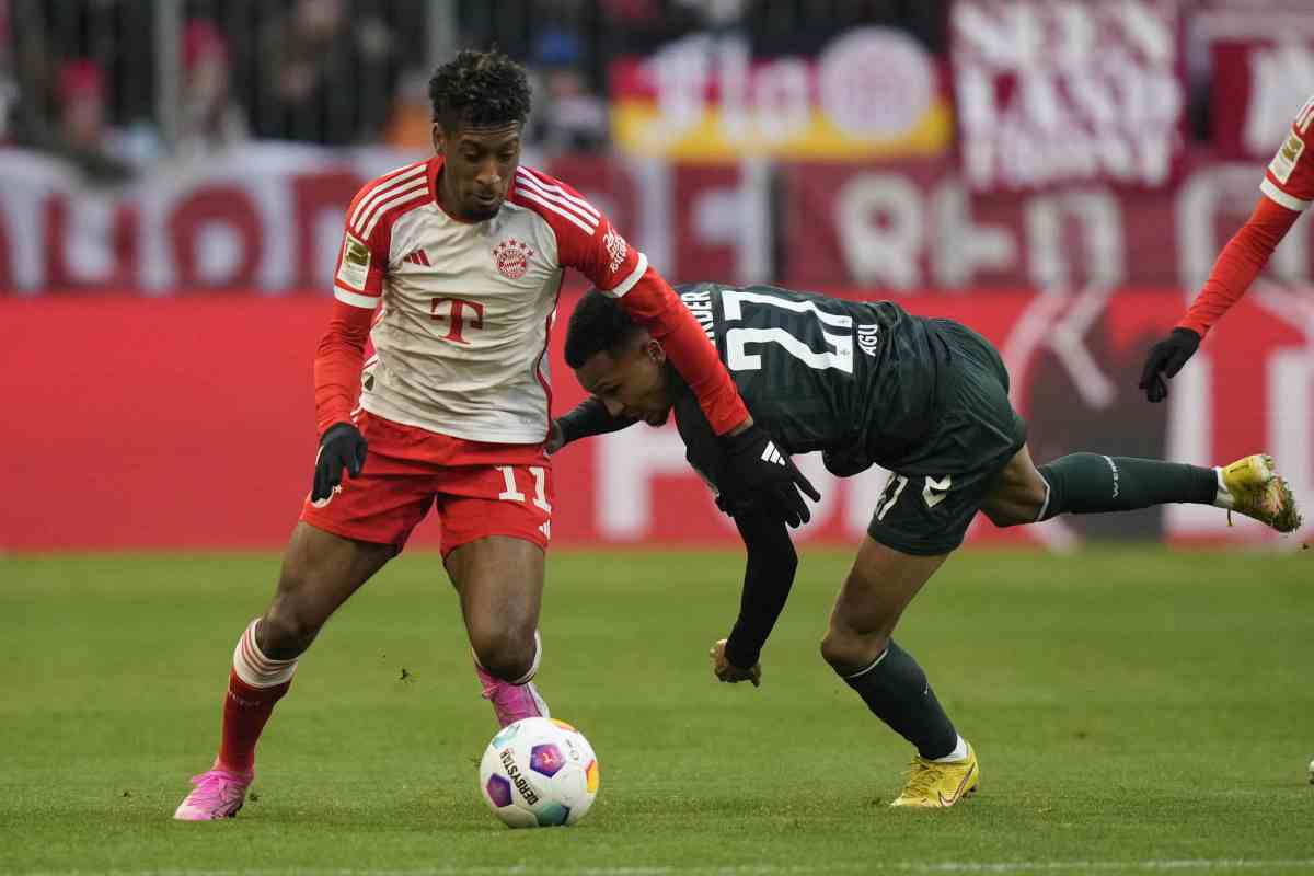 PSG su Coman