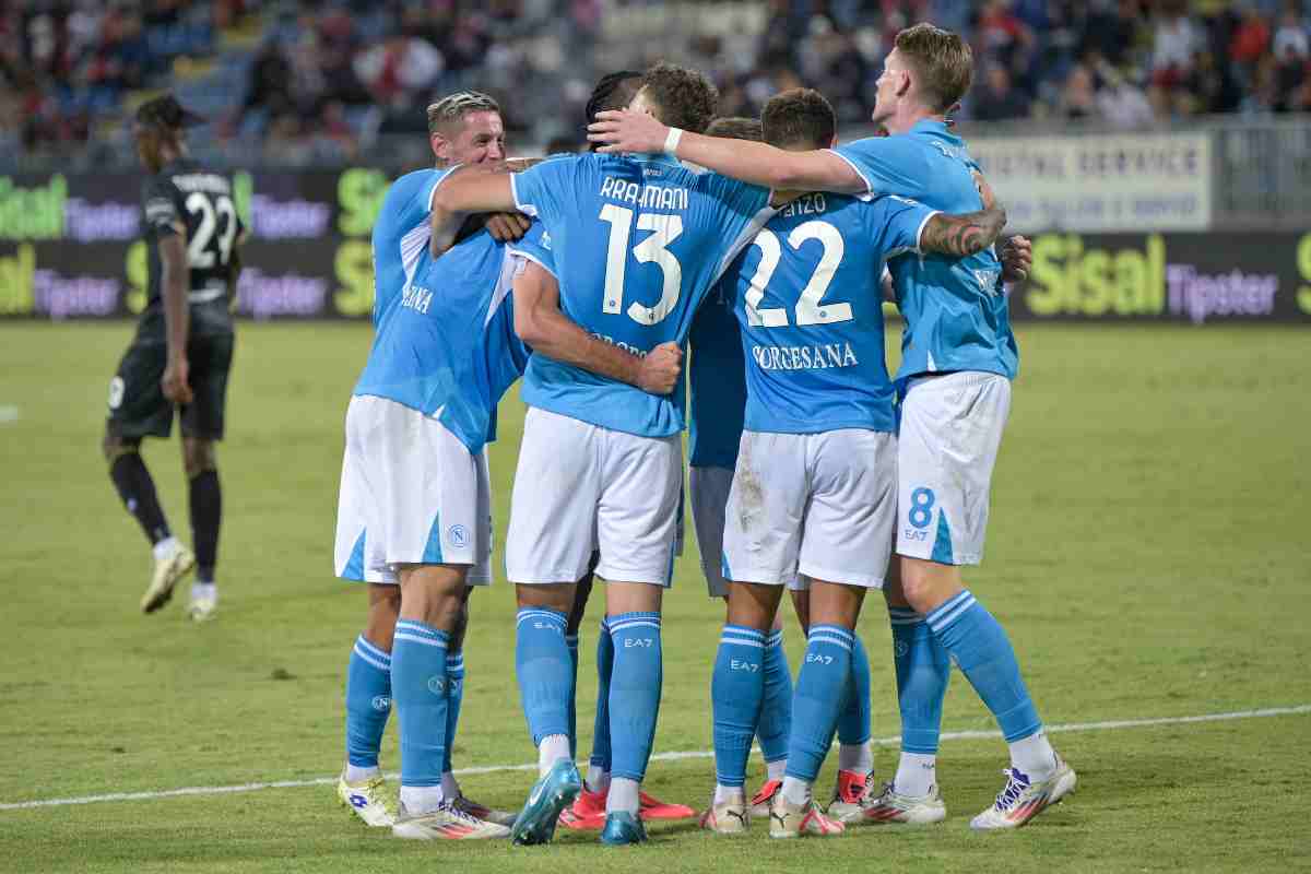 Il Napoli di Conte si prepara alla trasferta contro la Juventus