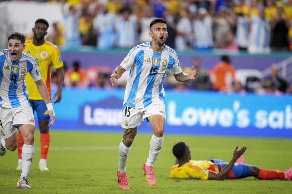 Juventus Nico Gonzalez infortunio Argentina Empoli