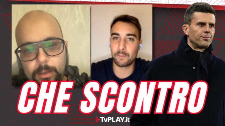 Scontro sulla Juve in diretta