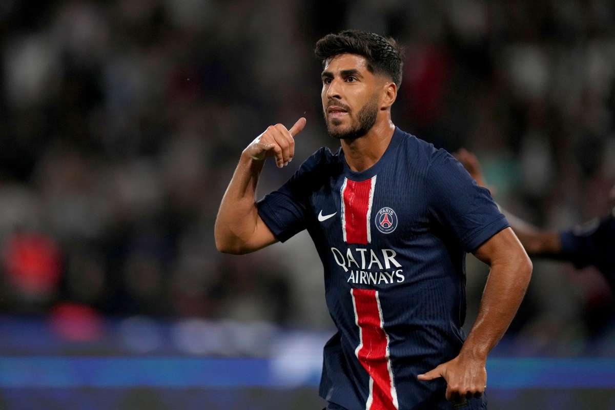 Marco Asensio esulta 