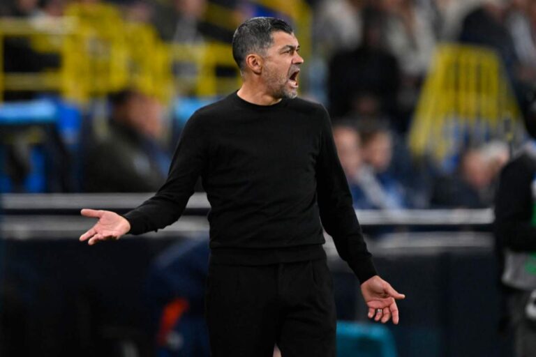 Sergio Conceiçao urla in panchina