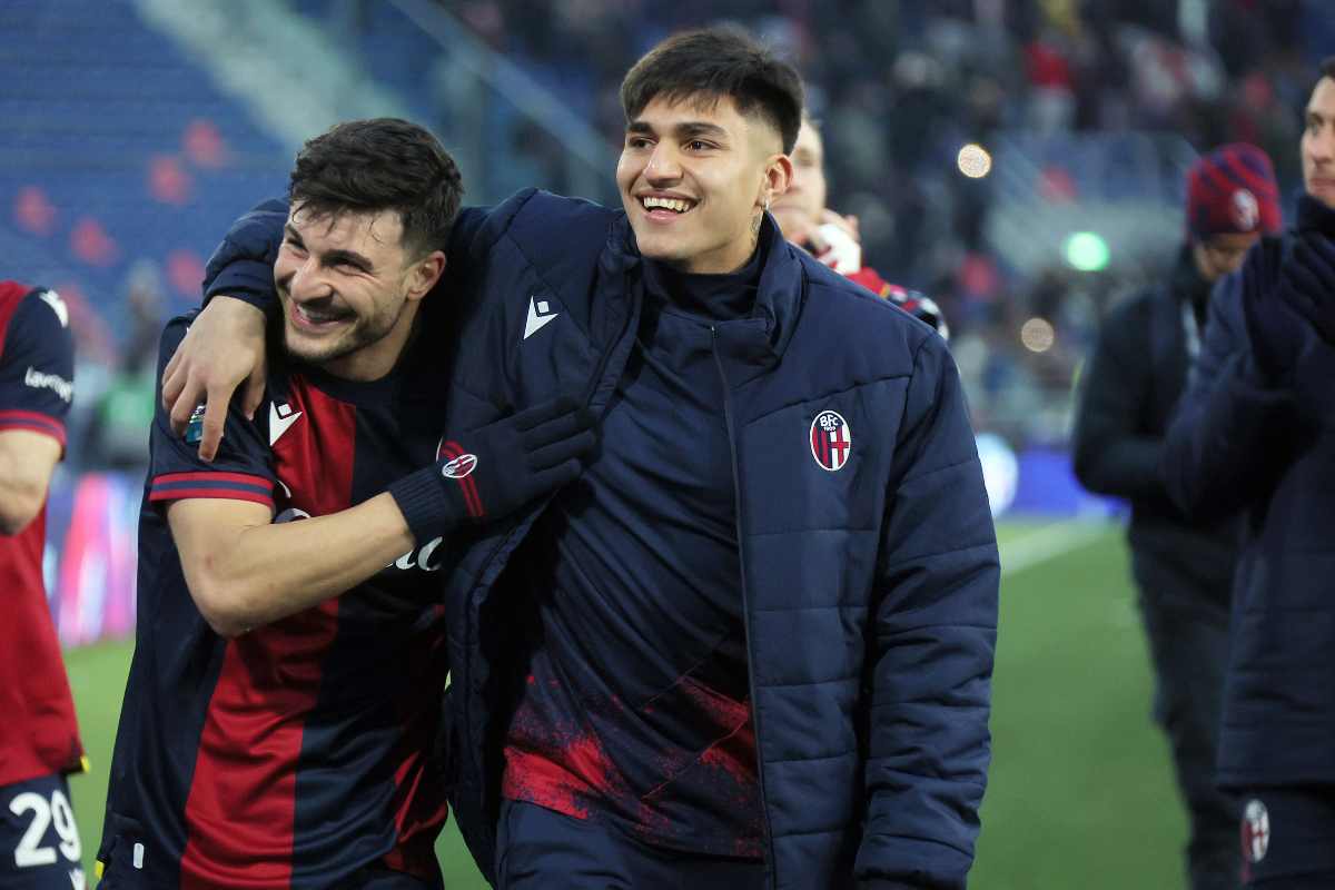 Castro abbraccia Orsolini