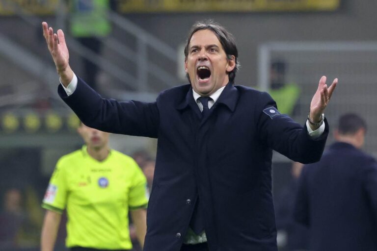 Inzaghi esulta