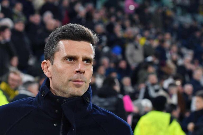 Thiago Motta sulla panchina della Juve