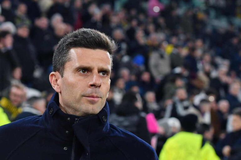 Thiago Motta sulla panchina della Juve