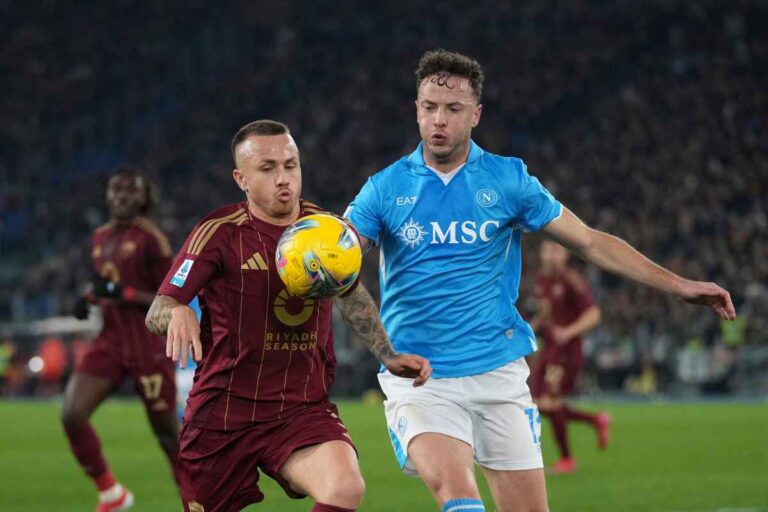 Angelino contro il Napoli