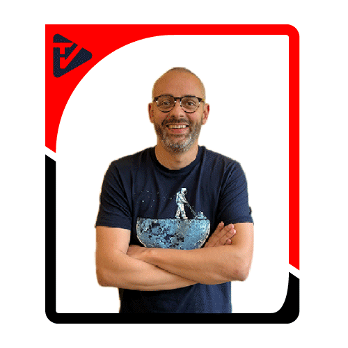 Primo piano di Alessio Lento della Redazione di TVplay.it