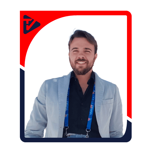 Primo piano di Mirko Calemme della Redazione di TVplay.it