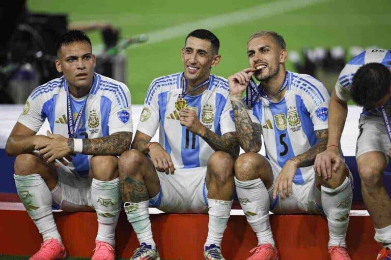Argentina con Lautaro Paredes e Di Maria