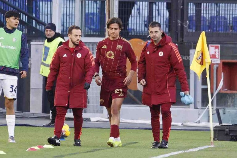 Paulo Dybala esce per infortunio