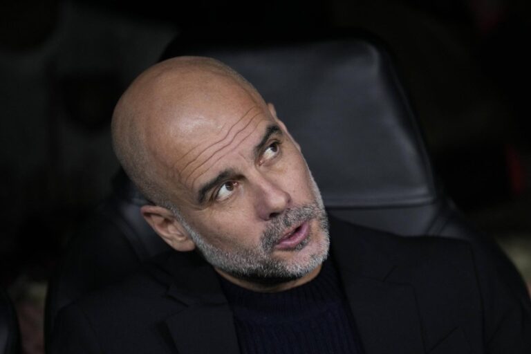 Guardiola in panchina