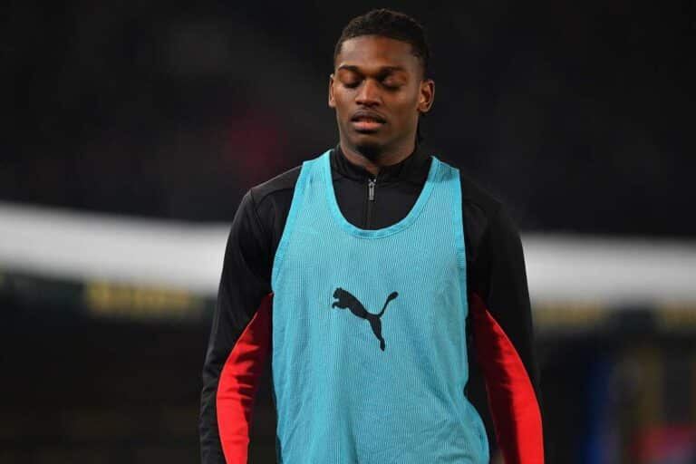 Rafael Leao preoccupato