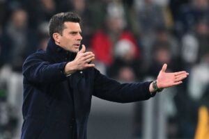 Thiago Motta sulla panchina della Juve
