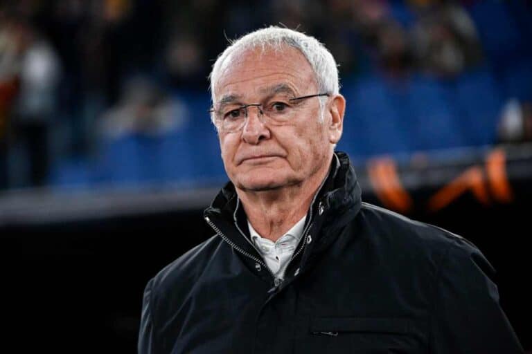 Ranieri sulla panchina della Roma