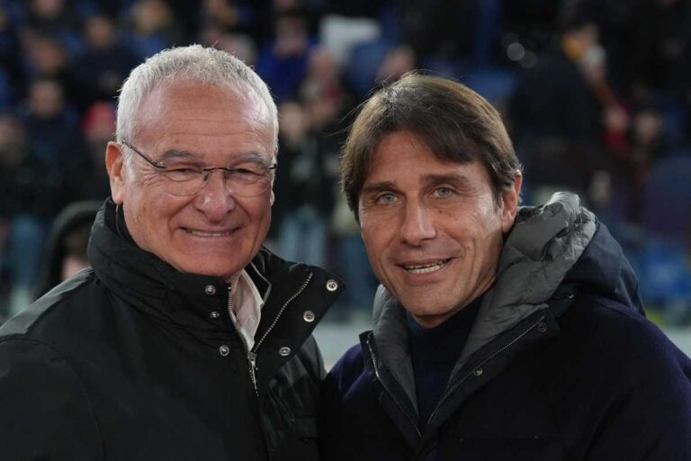 Ranieri con Conte