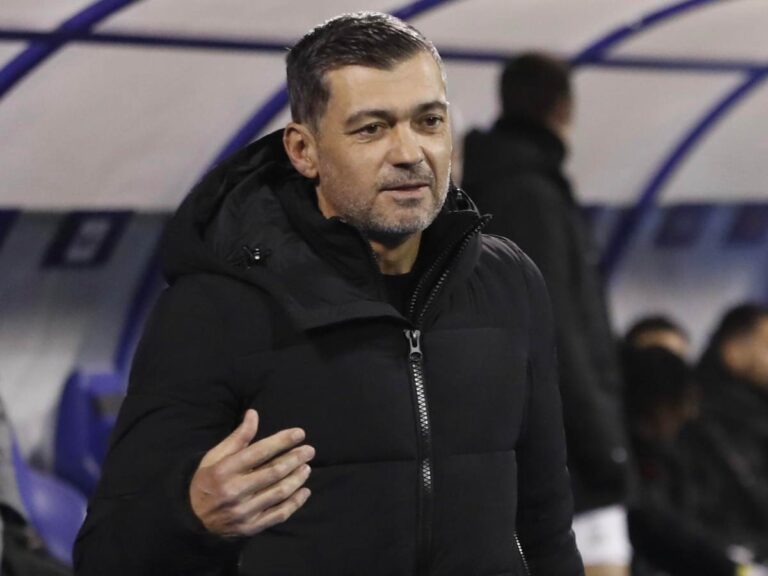 Sergio Conceiçao sulla panchina del Milan