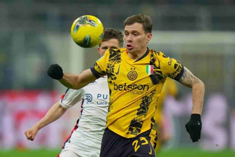 Nicolò Barella in Inter-Genoa