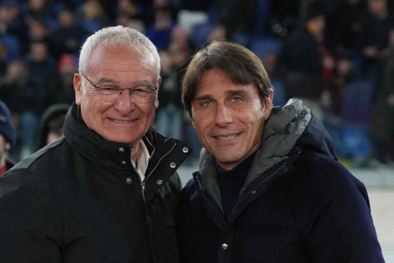 Conte e Ranieri prima di Roma Napoli