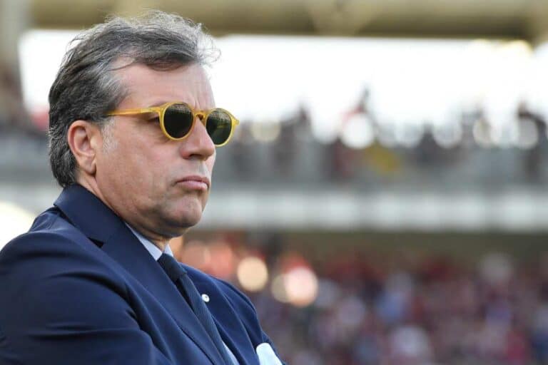 Cristiano Giuntoli a bordo campo