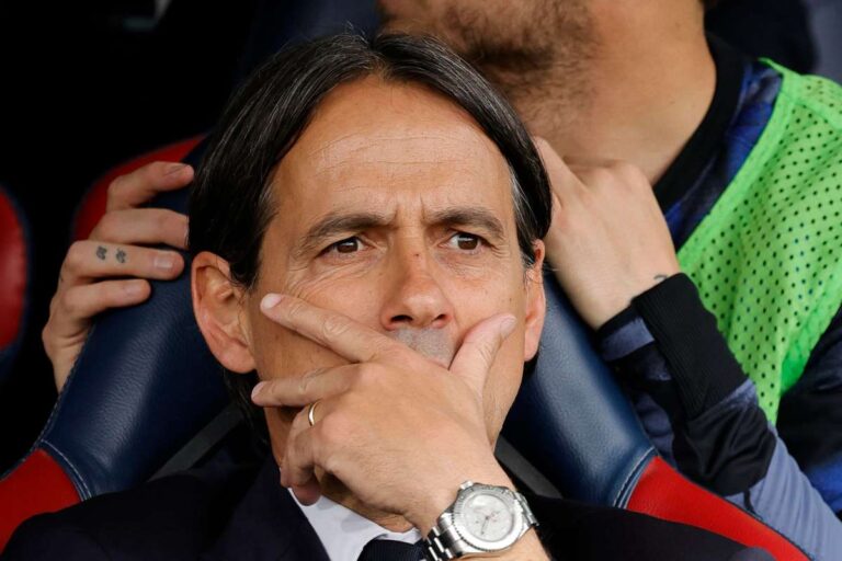 Inzaghi pensieroso