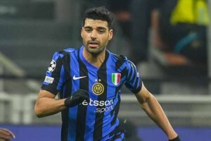 Taremi in azione con la maglia dell'Inter