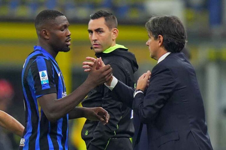 Marcus Thuram Simone Inzaghi