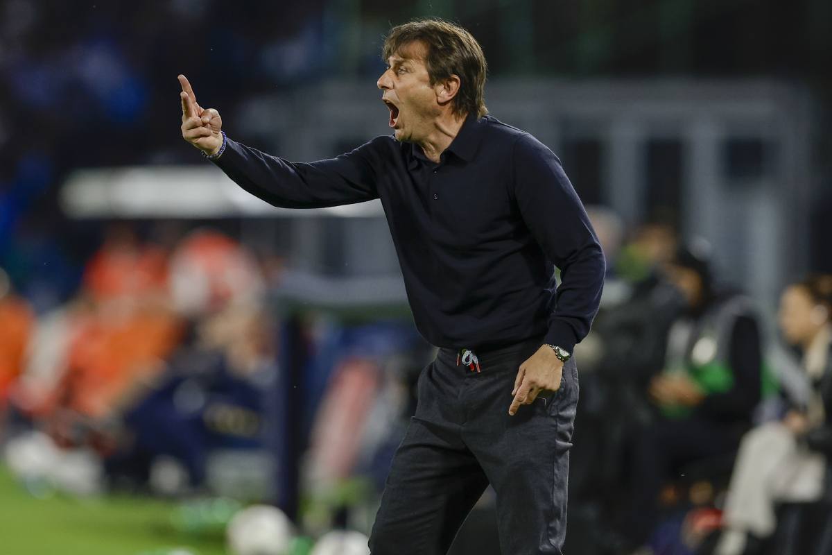 Antonio Conte alla guida del Napoli