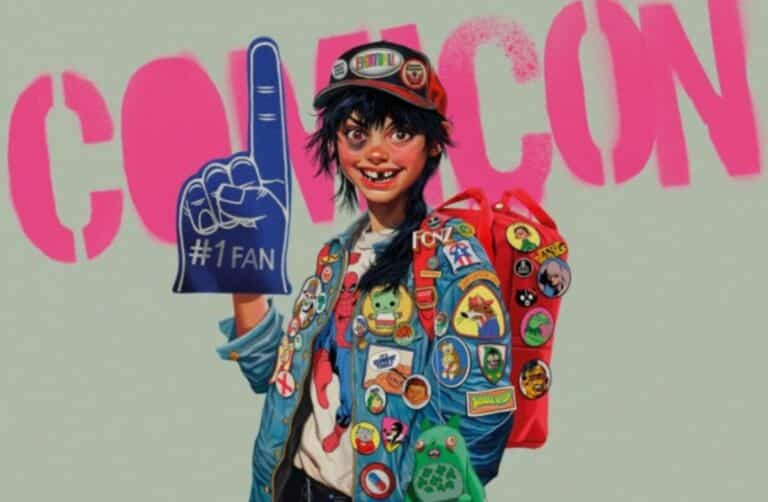 La locandina del Comicon di Napoli 2025