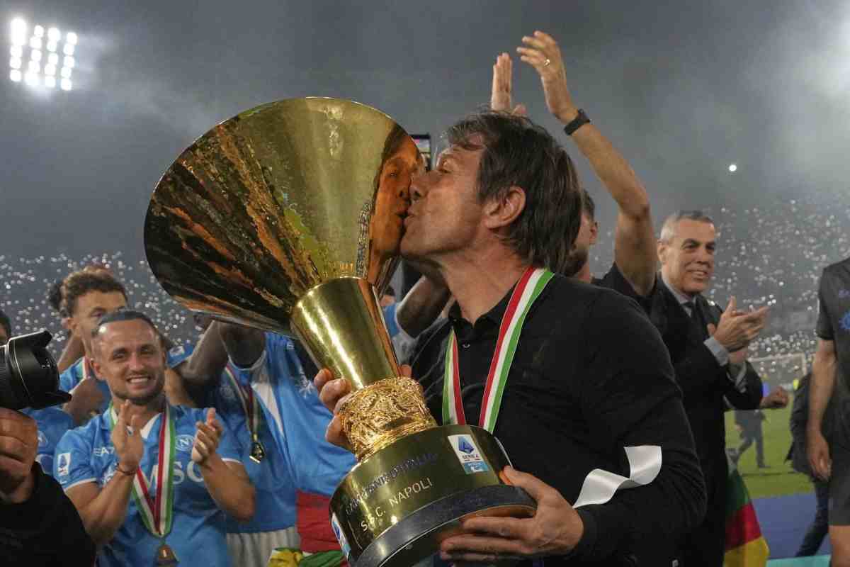 Conte bacia lo scudetto