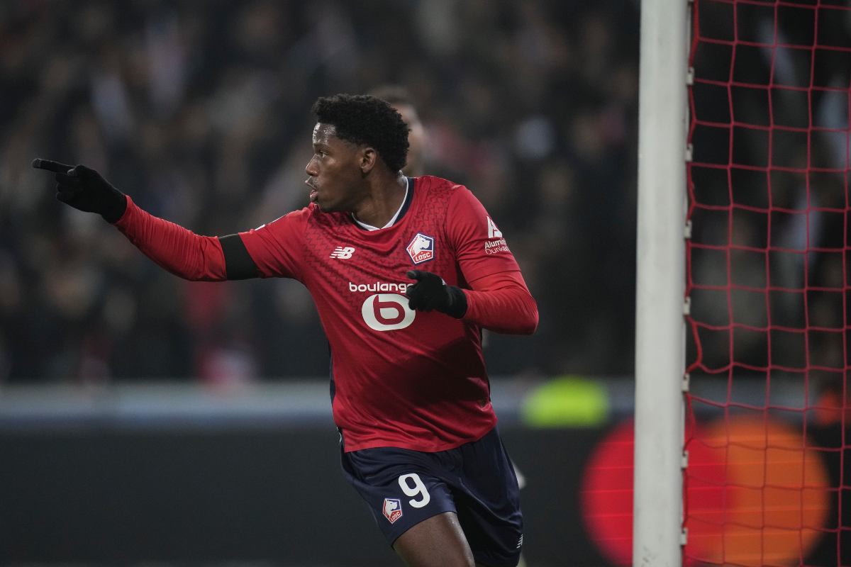 Jonathan David in campo