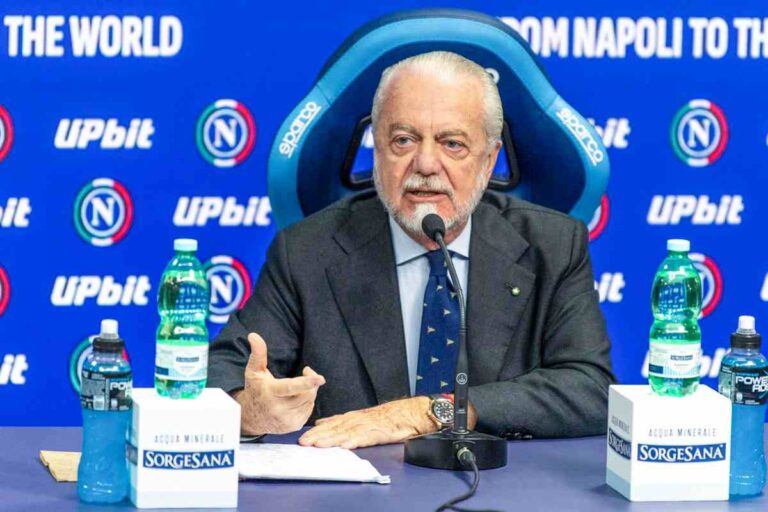 De Laurentiis in conferenza stampa