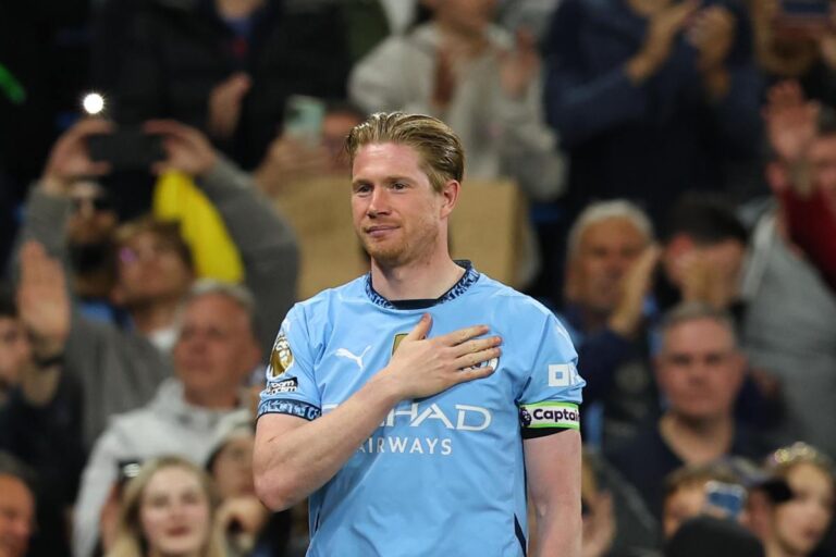 De Bruyne in campo