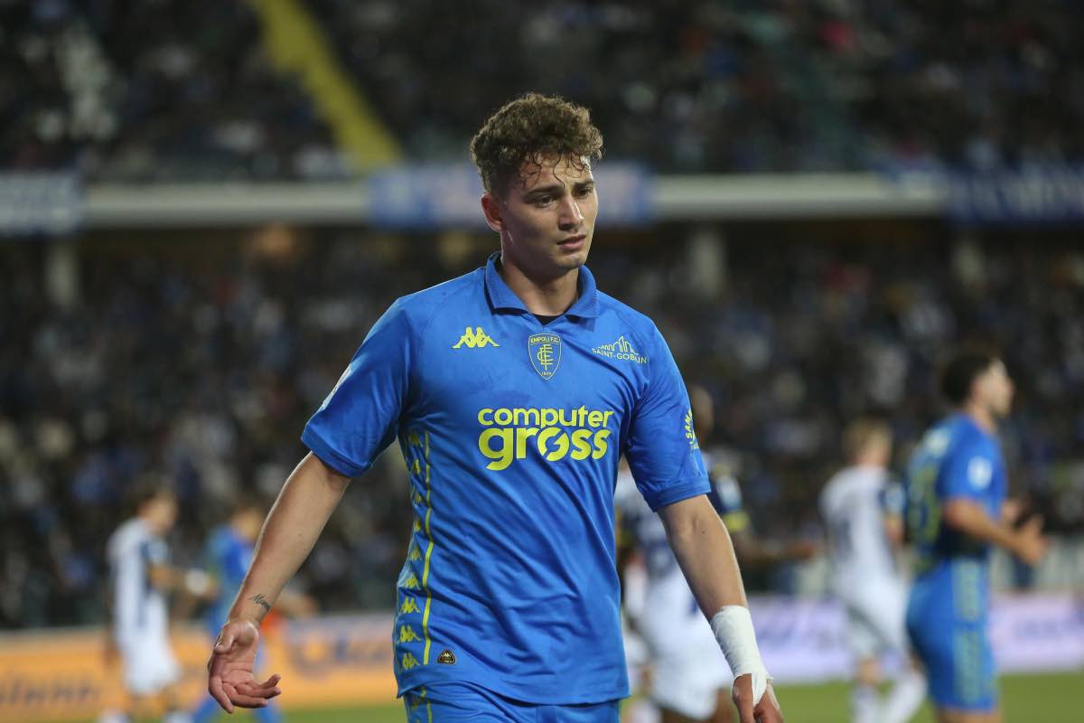 Sebastiano Esposito contrariato