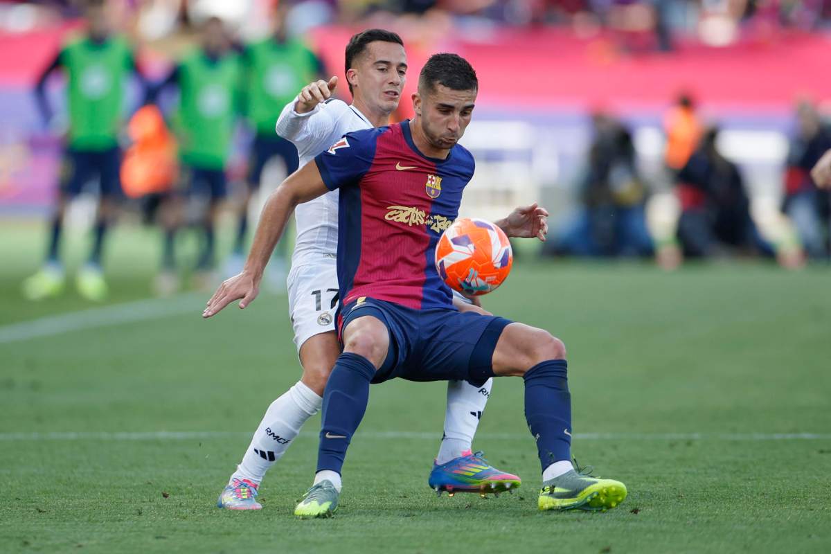 Ferran Torres contro il Real Madrid