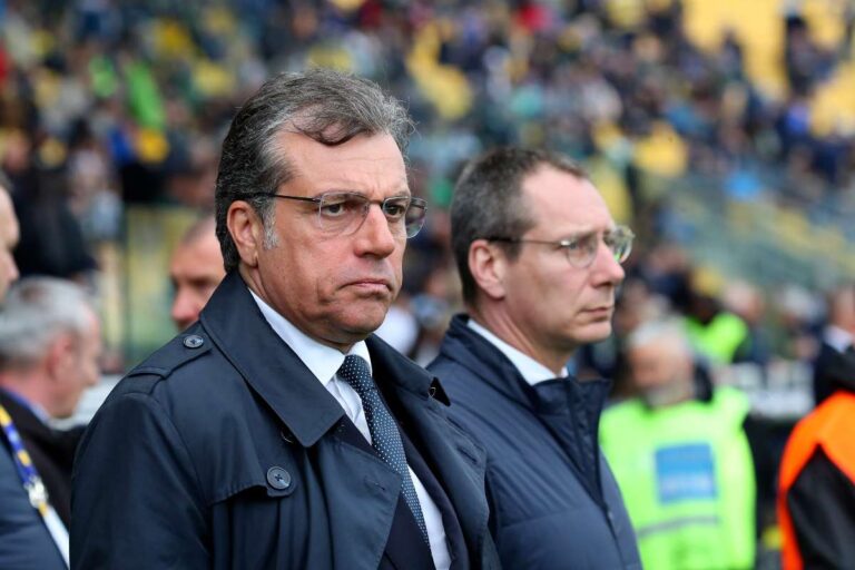 Cristiano Giuntoli preoccupato