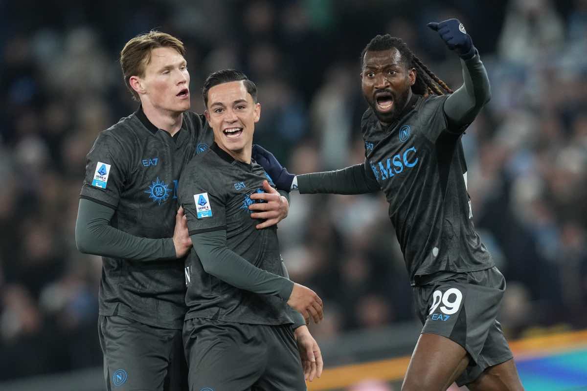 McTominay Raspadori Anguissa