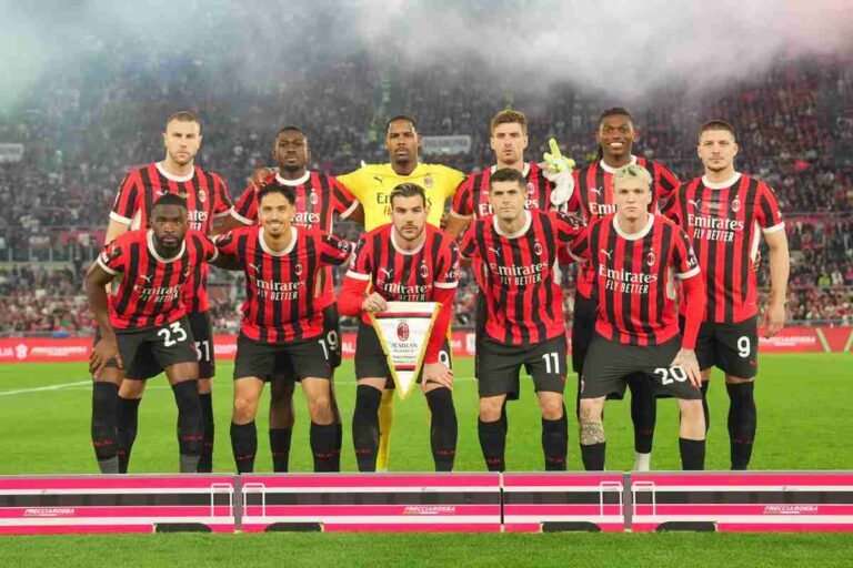 La formazione del Milan
