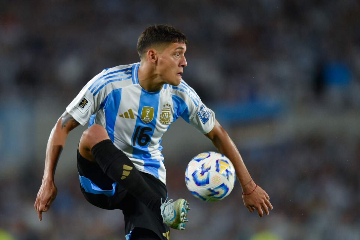 Nahuel Molina con l'Argentina