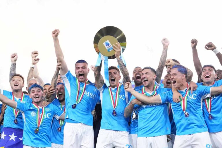 Napoli festeggia lo scudetto
