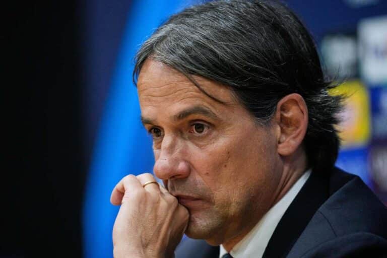 Inzaghi pensieroso