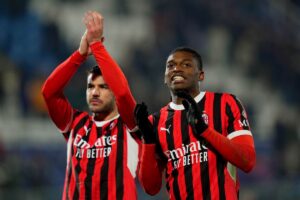 Theo Hernandez e Leao in campo