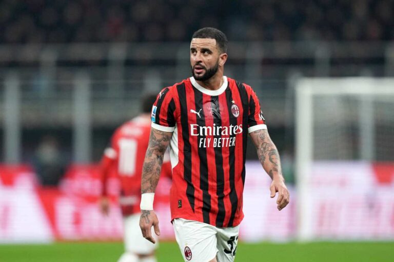 Kyle Walker col Milan