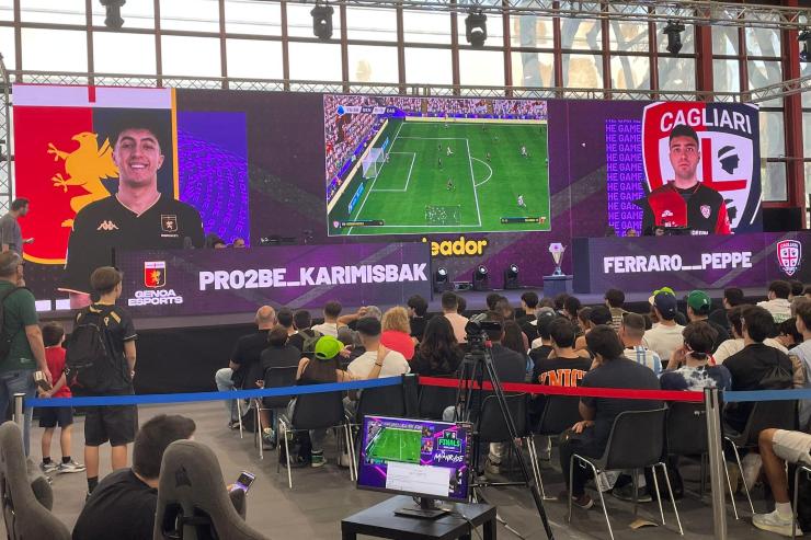 Il torneo ufficiale della eSerieA al Comicon