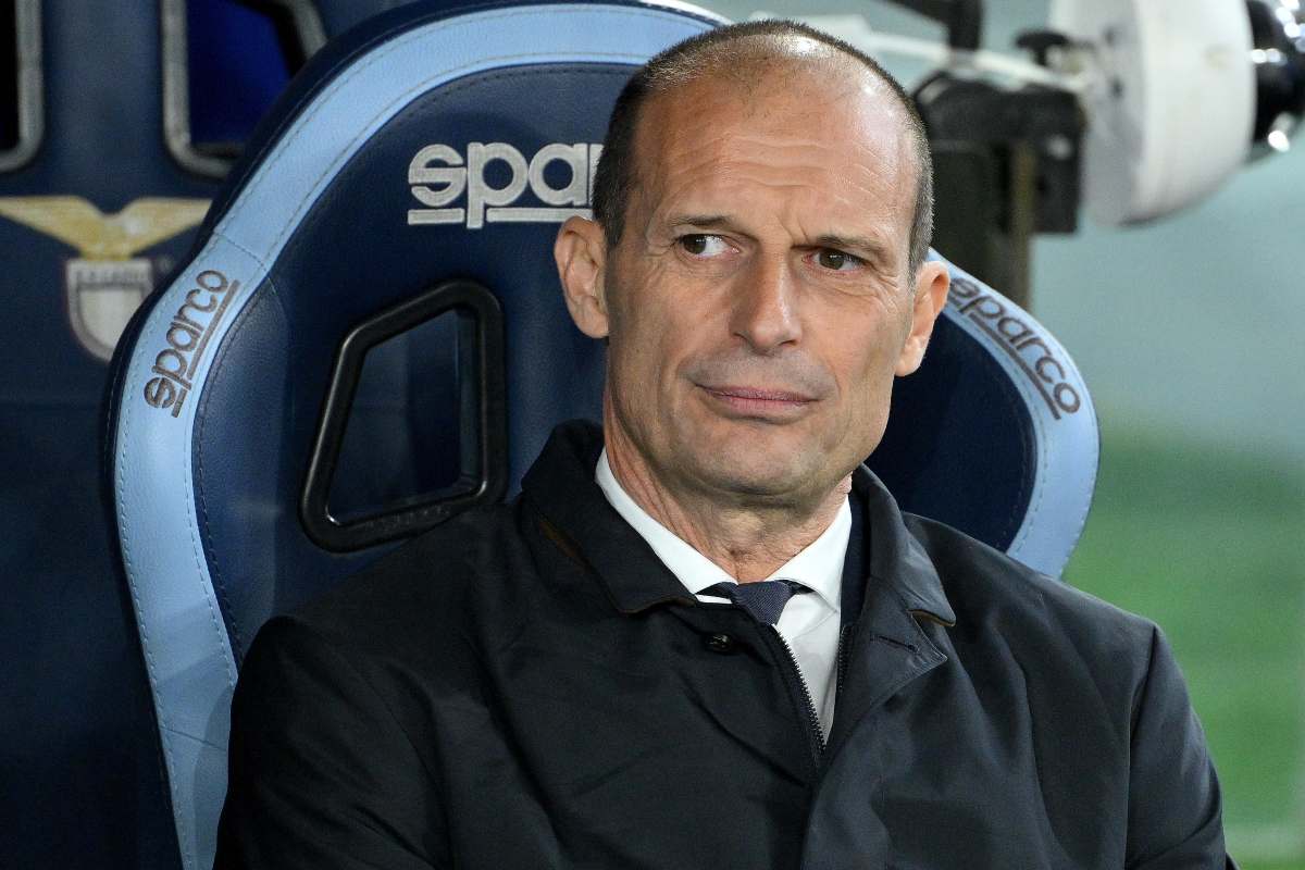 Allegri in panchina