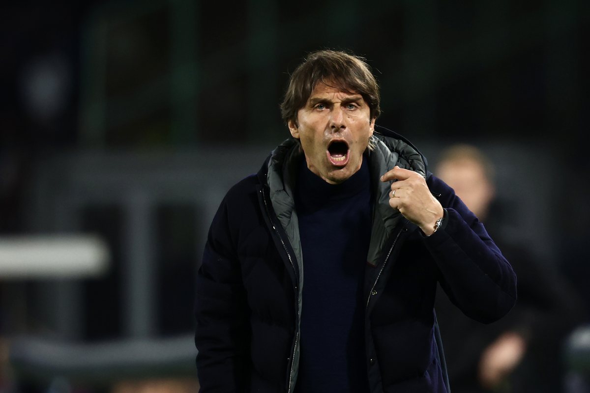 Antonio Conte arrabbiato